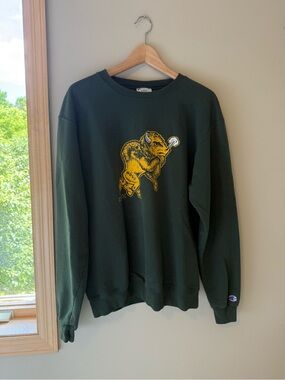 Champion NDSU Green Crewneck Sweatshirt